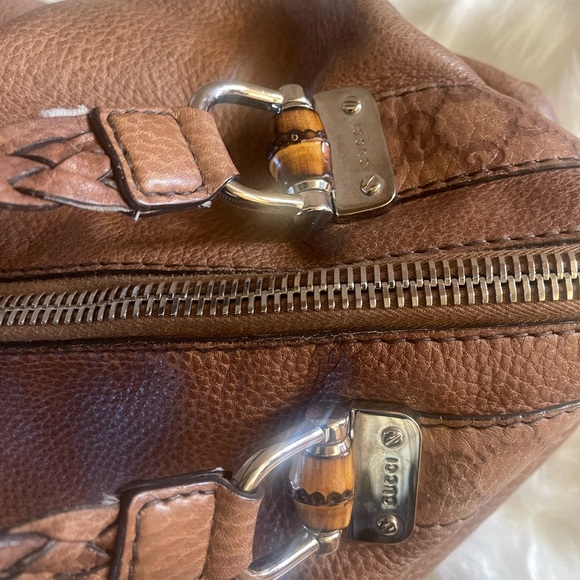 Authentic GUCCI Bamboo Bar Tote Medium - Picture 3 of 16